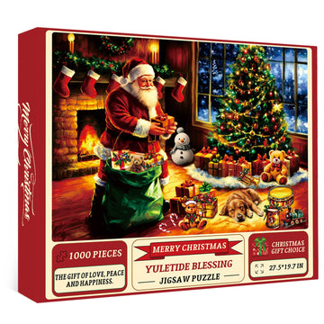 Yuletide Blessing puzzle puzzle 1000 pezzi